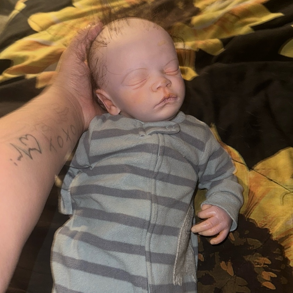 Reborn baby doll handcrafted and hand made